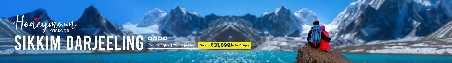 Sikkim tour packages for couples long banner
